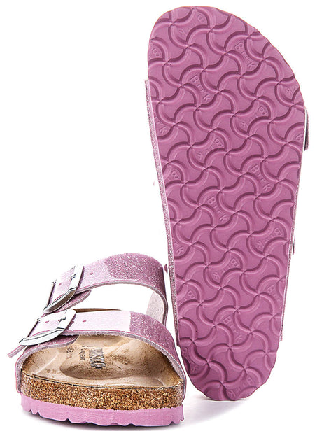 Sandali Birkenstock Arizona | Birko-Flor lavanda per bambini - calzata regolare