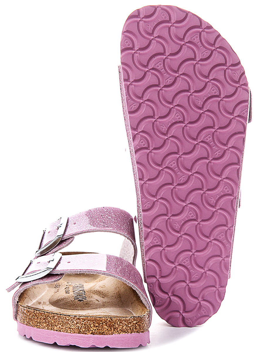 Sandali Birkenstock Arizona | Birko-Flor lavanda per bambini - calzata regolare