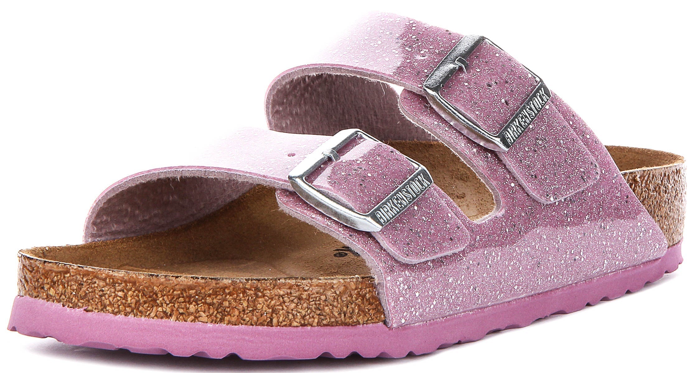 Sandali Birkenstock Arizona | Birko-Flor lavanda per bambini - calzata regolare