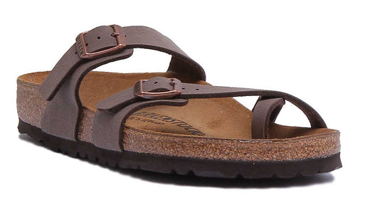 Birkenstock Mayari sandalen | mocha Birko-Flor voor dames