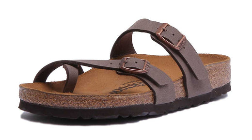 Birkenstock Mayari sandalen | mocha Birko-Flor voor dames
