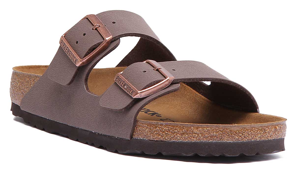 Sandales Birkenstock Arizona | Birkibuc moka pour hommes et femmes