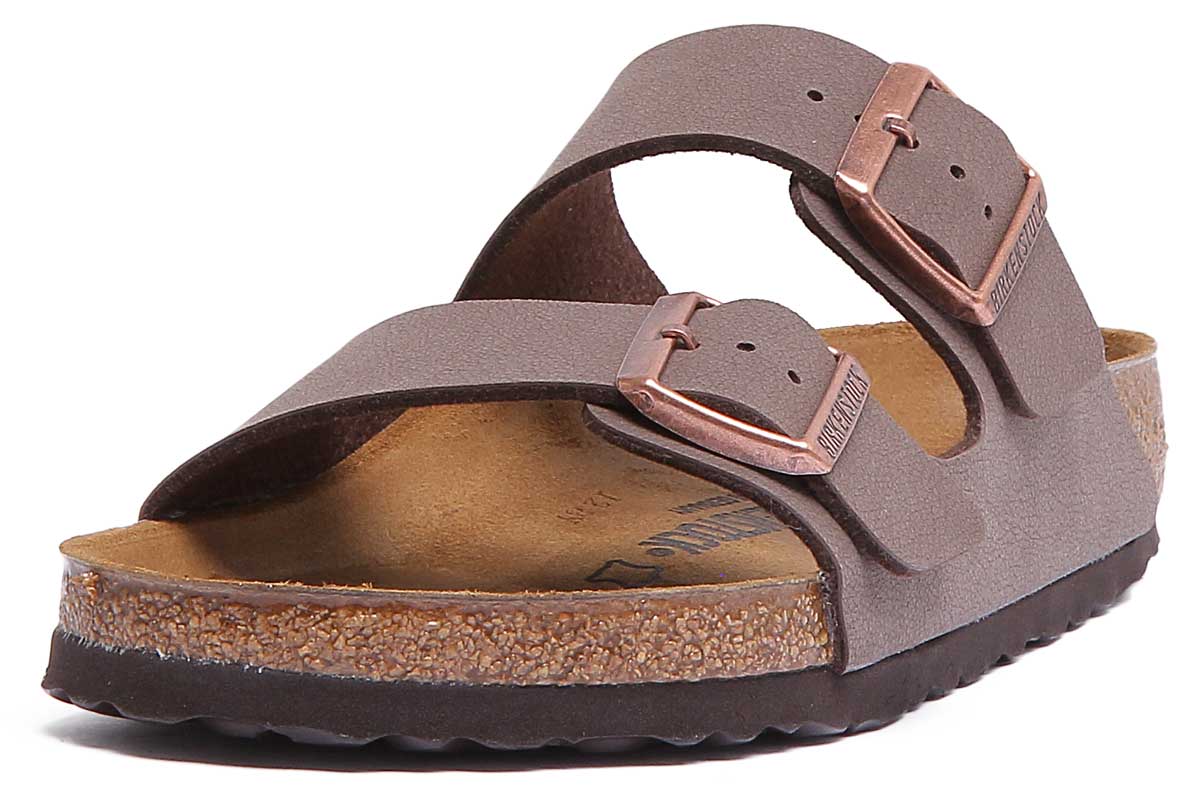 Sandales Birkenstock Arizona | Birkibuc moka pour hommes et femmes