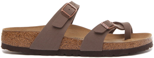 Sandali Birkenstock Mayari | Birko-Flor color moka da donna