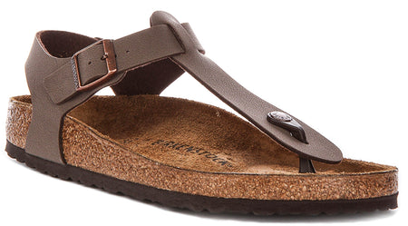 Zoccoli Birkenstock Kairo | Birko-Flor color moka da uomo e donna - calzata regolare