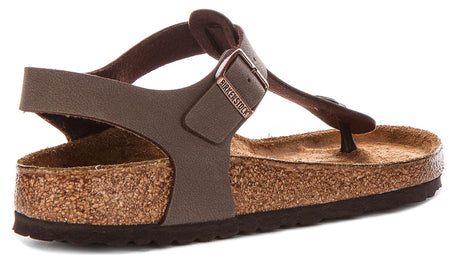 Zoccoli Birkenstock Kairo | Birko-Flor color moka da uomo e donna - calzata regolare