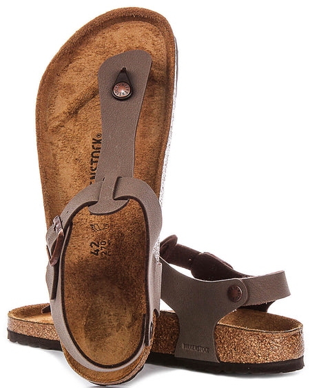 Zoccoli Birkenstock Kairo | Birko-Flor color moka da uomo e donna - calzata regolare