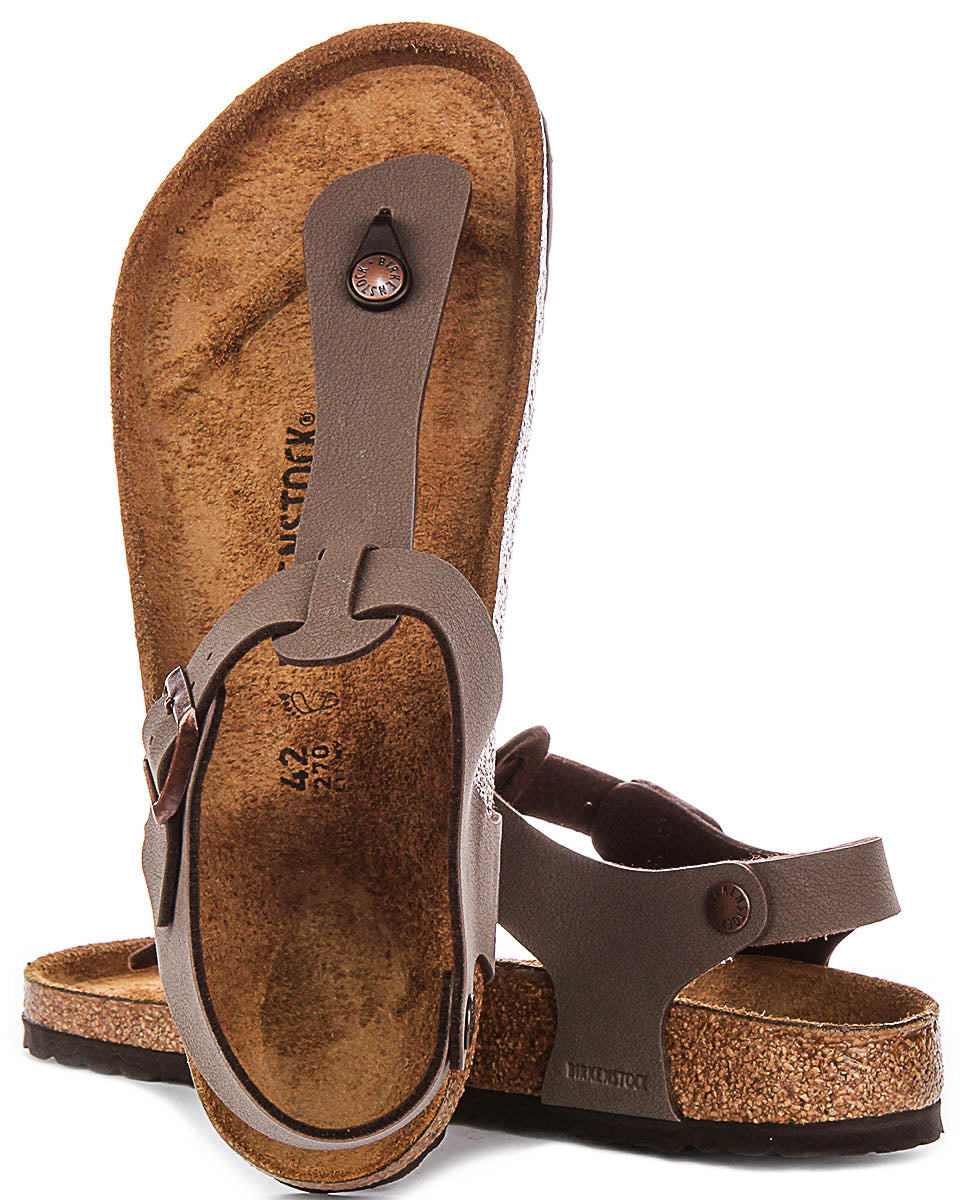 Zoccoli Birkenstock Kairo | Birko-Flor color moka da uomo e donna - calzata regolare