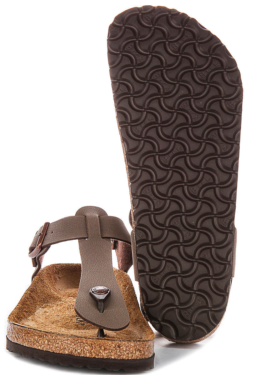 Zoccoli Birkenstock Kairo | Birko-Flor color moka da uomo e donna - calzata regolare