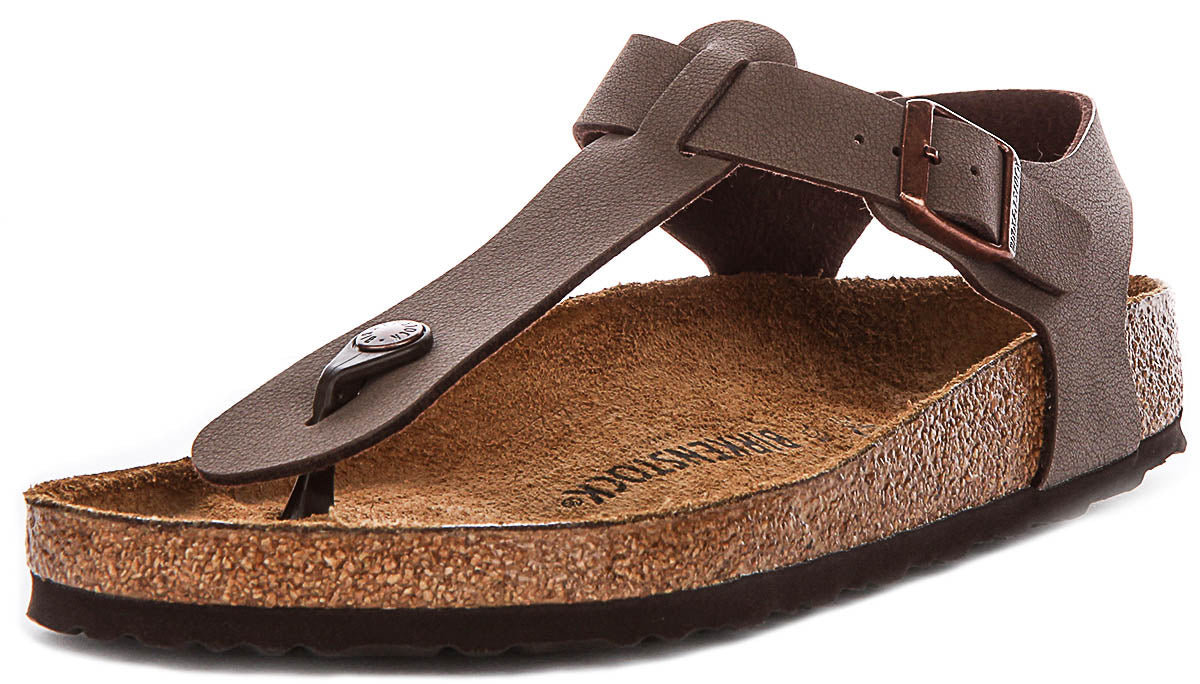 Zoccoli Birkenstock Kairo | Birko-Flor color moka da uomo e donna - calzata regolare