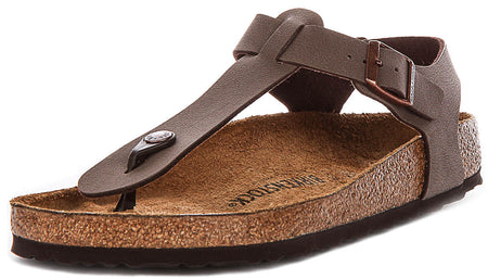 Zoccoli Birkenstock Kairo | Birko-Flor color moka da uomo e donna - calzata regolare