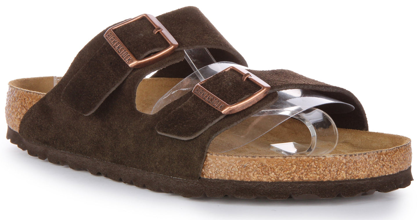 Birkenstock Arizona-sandalen | Mokkakleurig suèdeleer voor heren