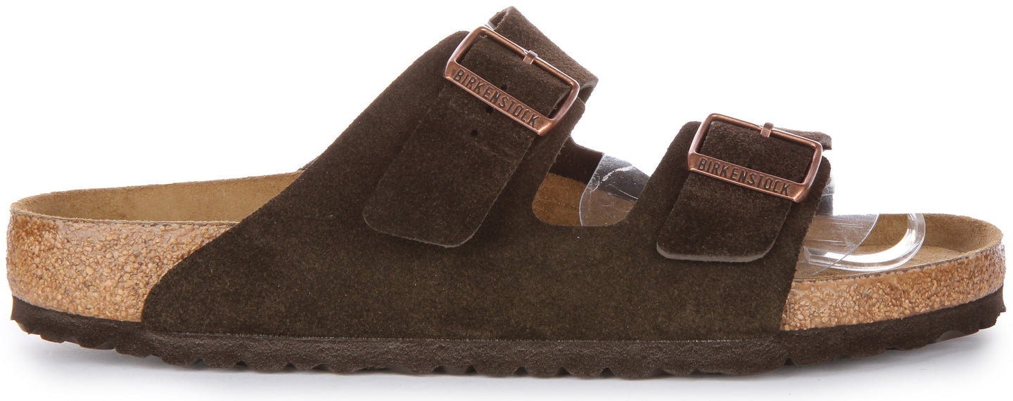 Birkenstock Arizona-sandalen | Mokkakleurig suèdeleer voor heren