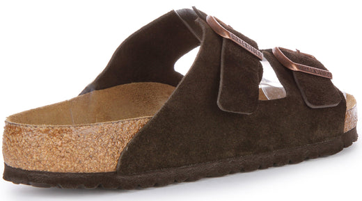 Birkenstock Arizona-sandalen | Mokkakleurig suèdeleer voor heren
