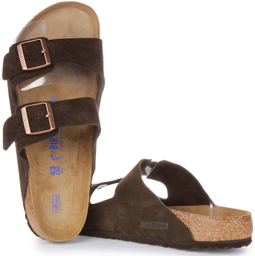 Birkenstock Arizona-sandalen | Mokkakleurig suèdeleer voor heren