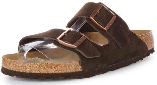 Birkenstock Arizona-sandalen | Mokkakleurig suèdeleer voor heren