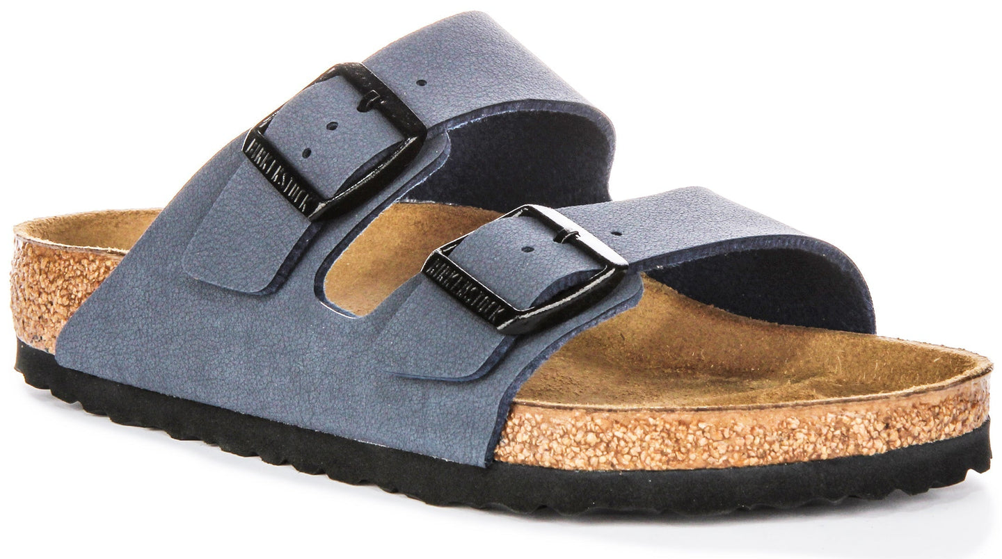 Birkenstock Arizona-sandalen | marineblauw Birko-Flor voor kinderen - normale pasvorm