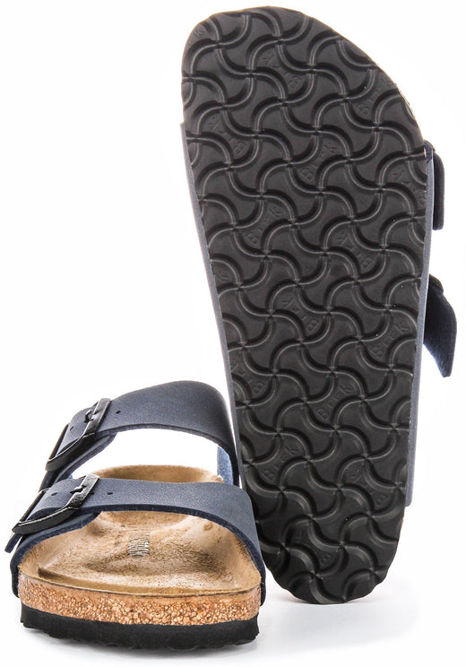Birkenstock Arizona-sandalen | marineblauw Birko-Flor voor kinderen - normale pasvorm