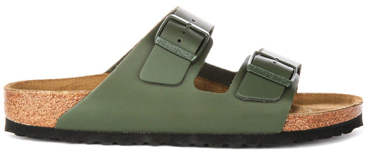 Birkenstock Arizona-sandalen | olijfgroene Birko-Flor voor heren en dames - normale pasvorm