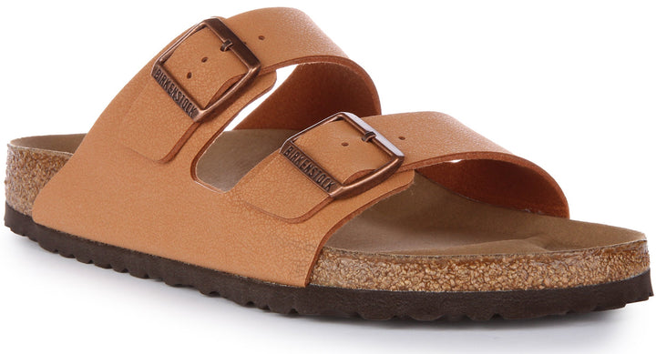 Birkenstock Arizona Sandals | Peach Birko-Flor - Vegan-Friendly for Men and Women