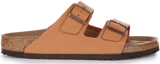 Birkenstock Arizona-sandalen | Perzikkleurig Birko-Flor - veganvriendelijk voor heren en dames