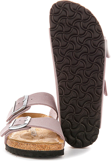 Birkenstock Arizona Sandals | Purple Birko-Flor for Kids - Narrow Fit