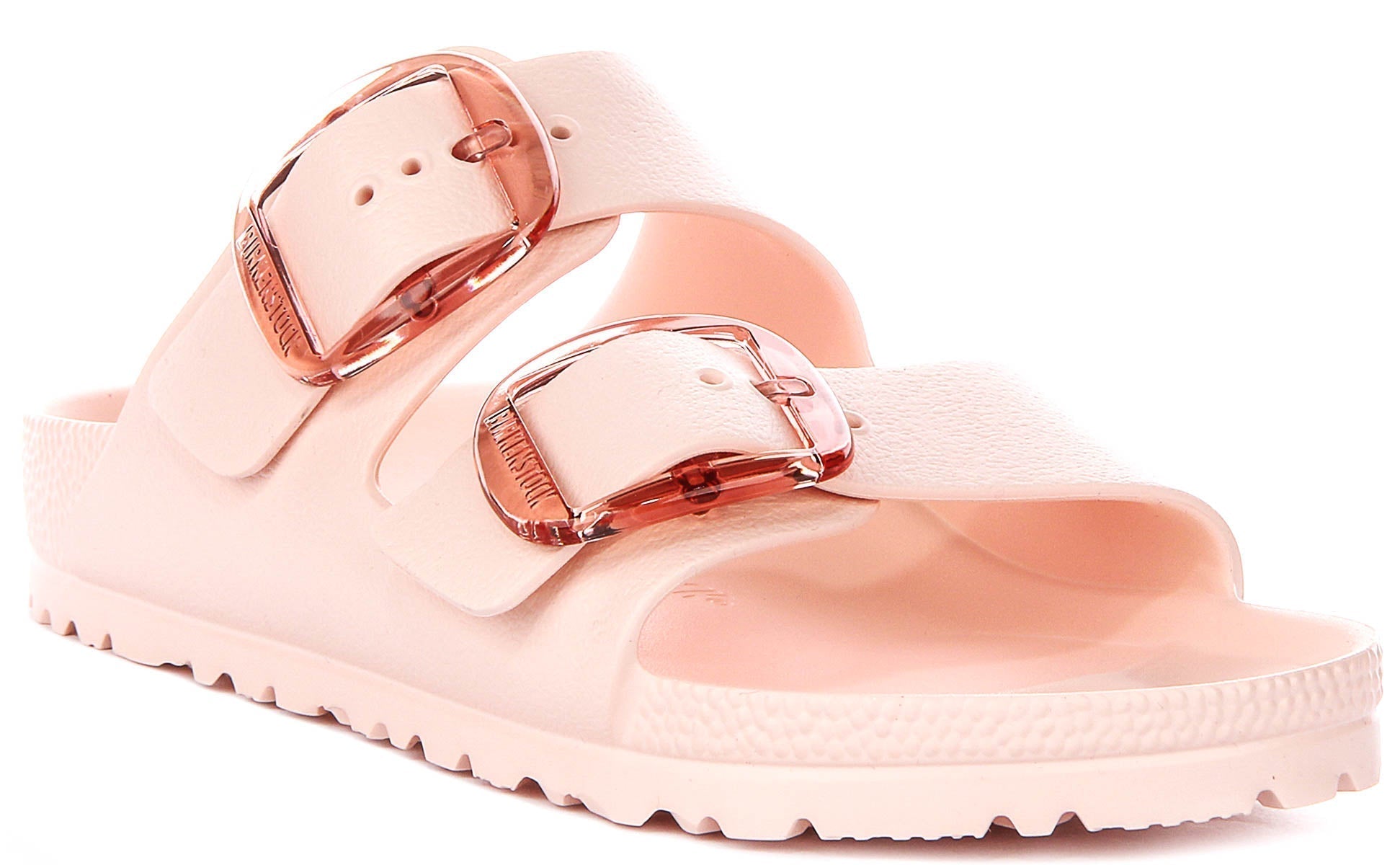 Sandales Birkenstock Arizona | EVA rose - grande boucle pour femme - coupe étroite