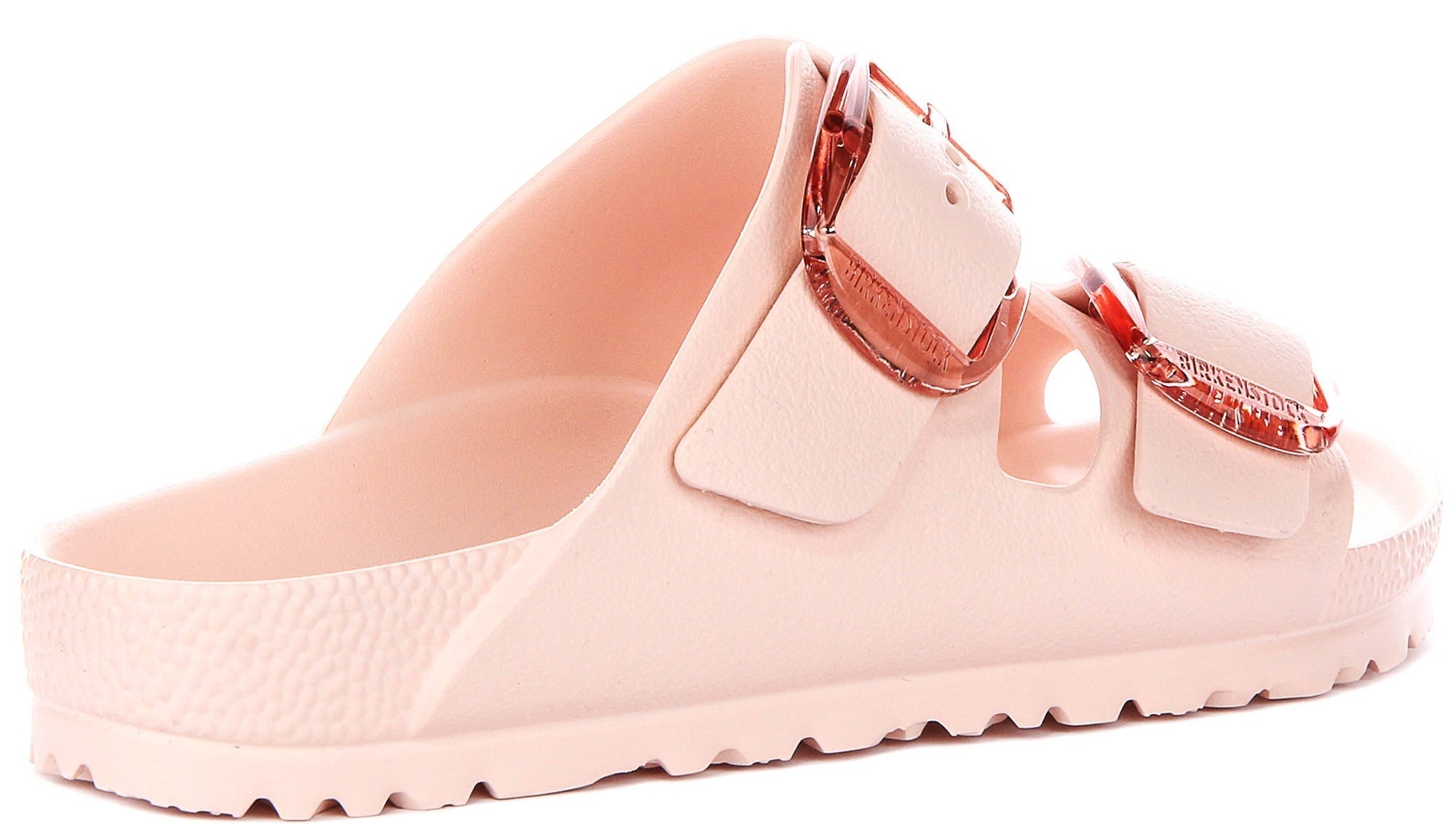 Sandales Birkenstock Arizona | EVA rose - grande boucle pour femme - coupe étroite