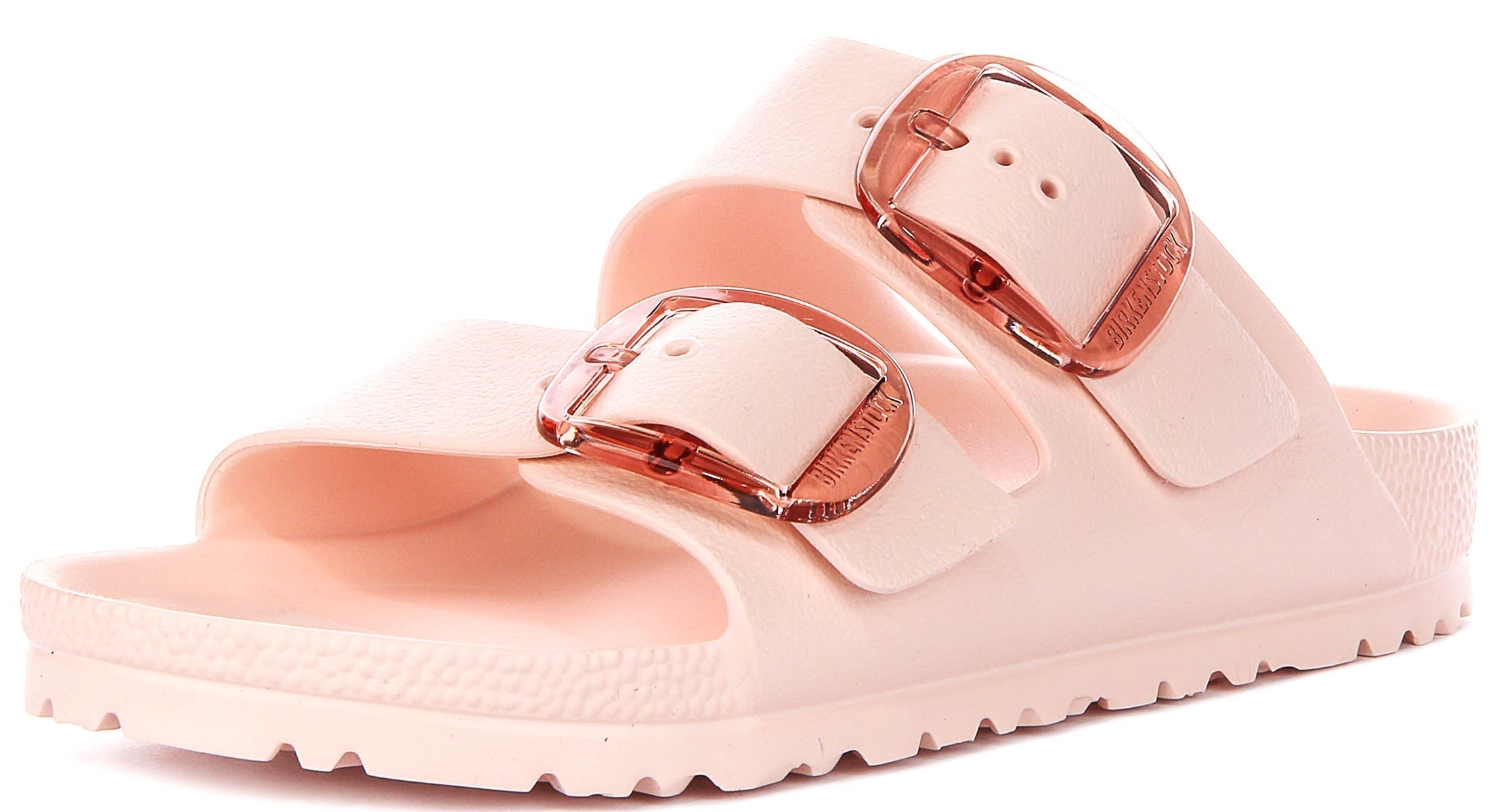 Sandales Birkenstock Arizona | EVA rose - grande boucle pour femme - coupe étroite