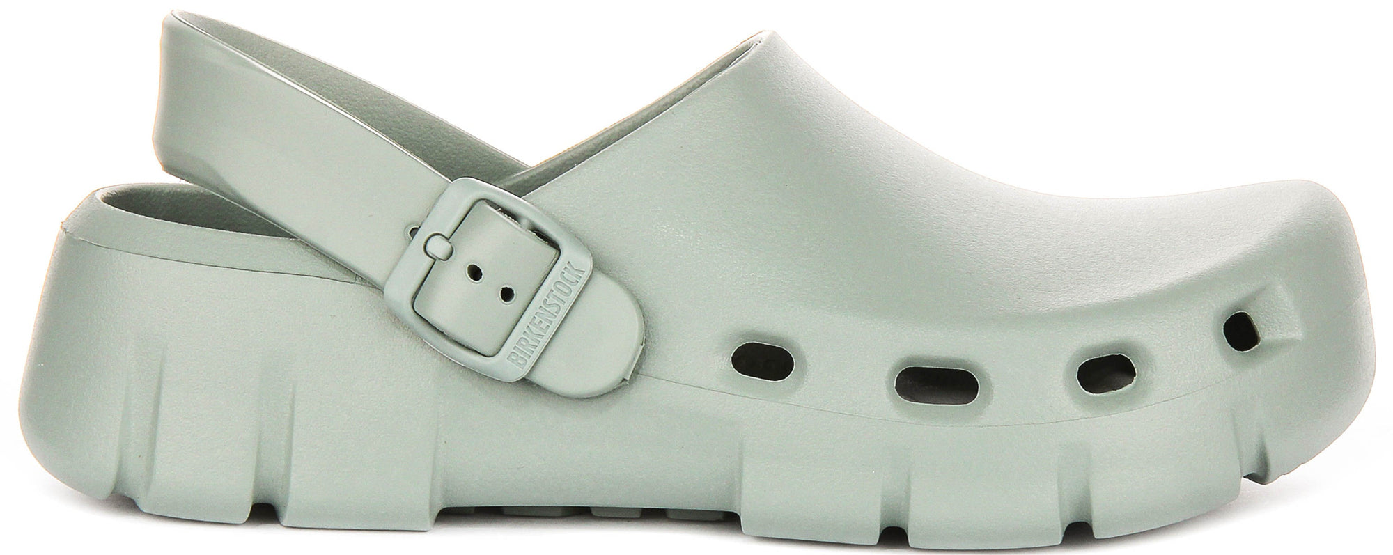 Birkenstock Birki Flow zoccoli | EVA verde salvia da donna - Calzata regolare