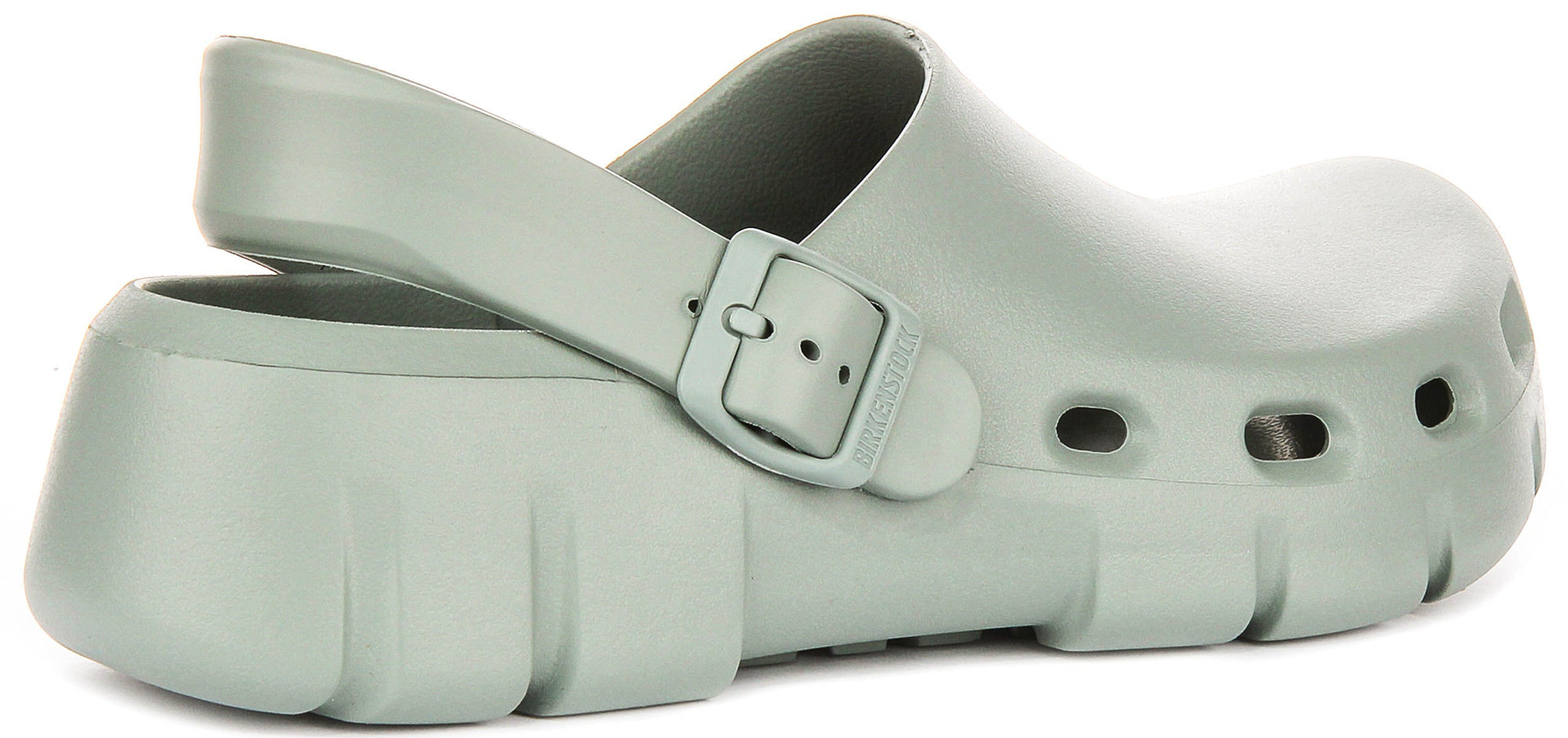 Birkenstock Birki Flow zoccoli | EVA verde salvia da donna - Calzata regolare