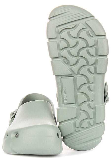 Birkenstock Birki Flow zoccoli | EVA verde salvia da donna - Calzata regolare