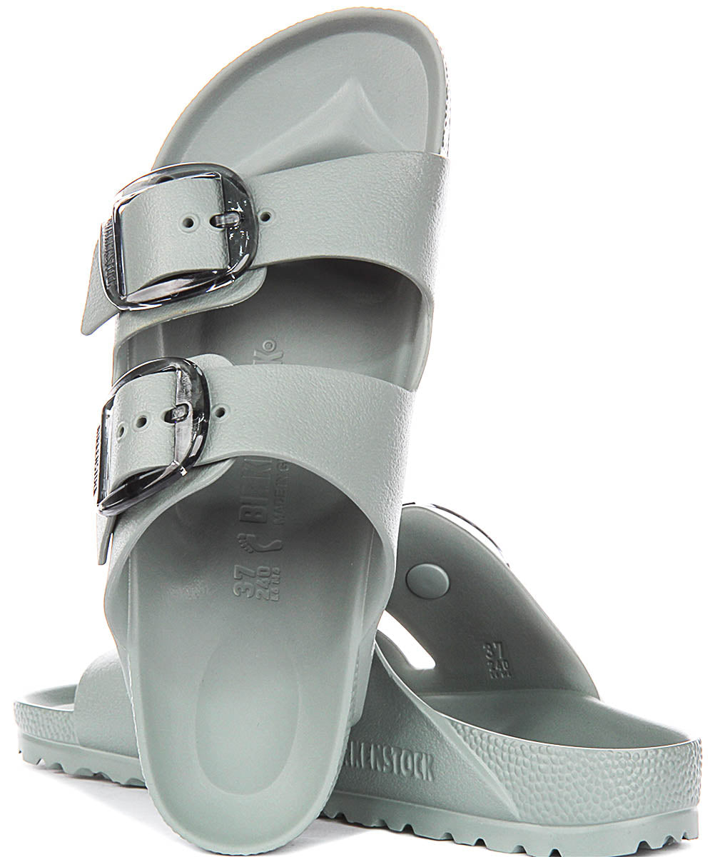 Birkenstock Arizona-sandaler | salviagrön EVA – stort spänne för kvinnor – smal passform