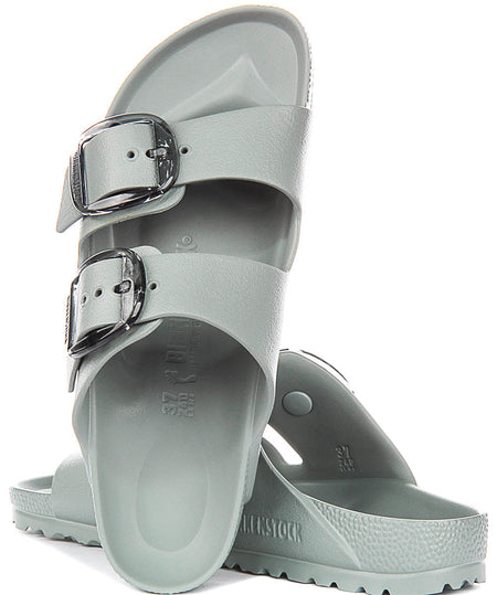 Birkenstock Arizona-sandaler | salviagrön EVA – stort spänne för kvinnor – smal passform