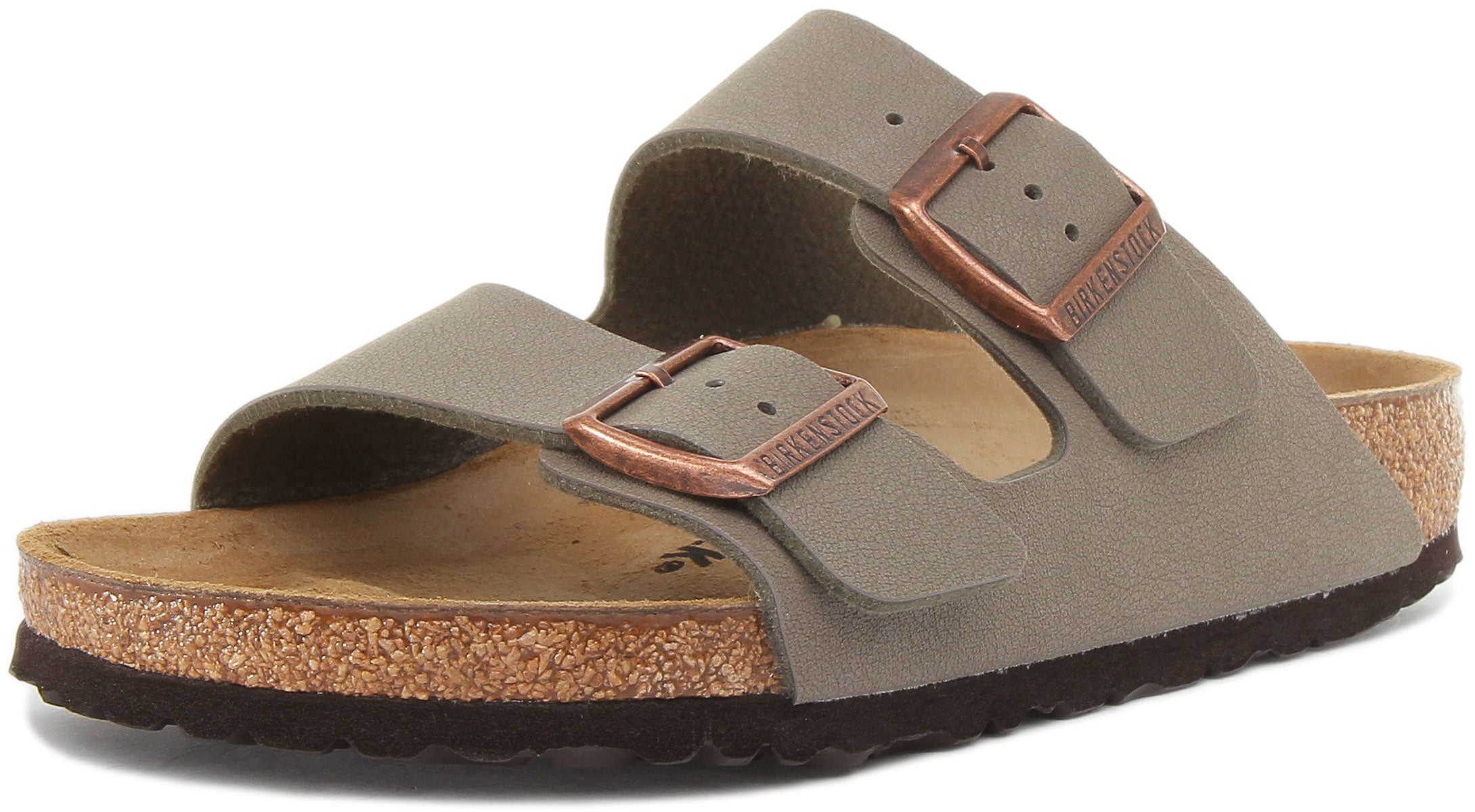 Birkenstock Arizona Sandals | Stone Birko-Flor for Women