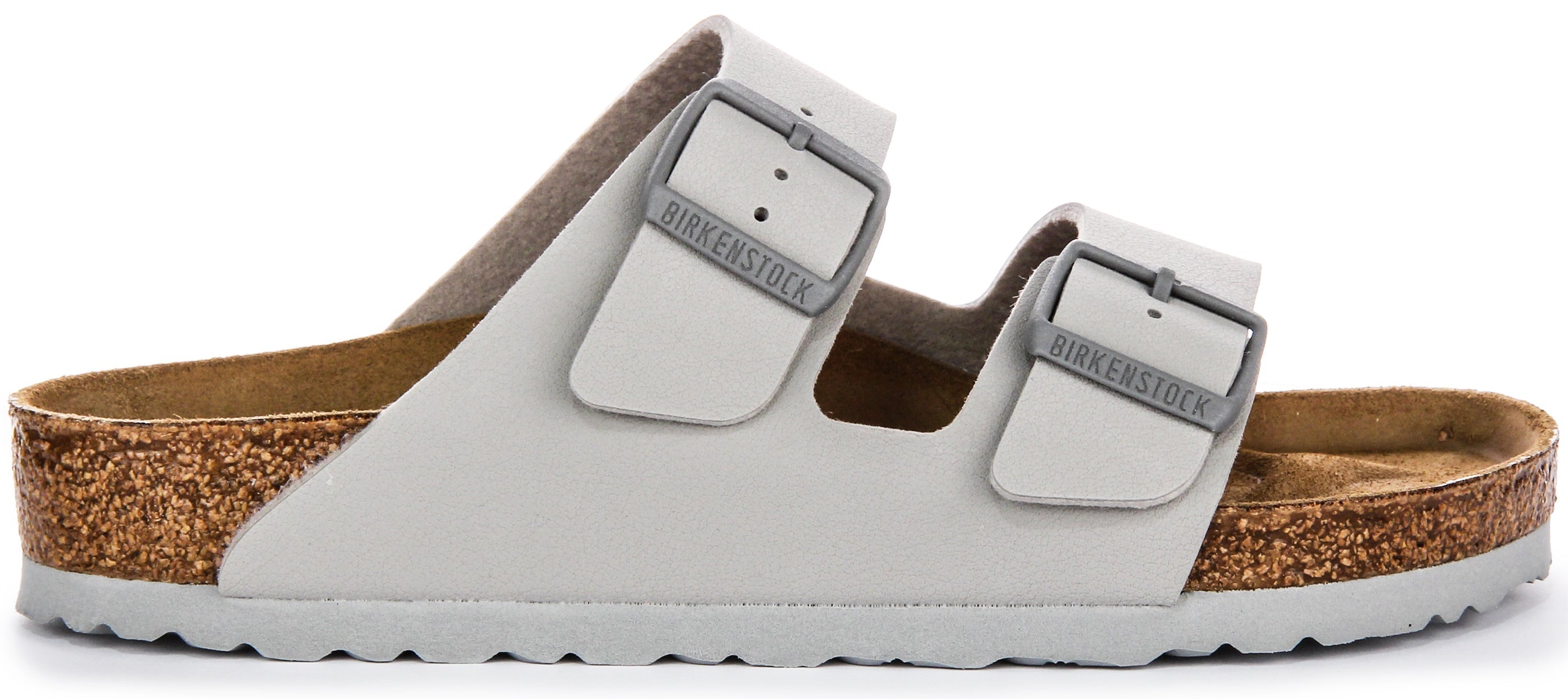 Sandales Birkenstock Arizona | Birko-Flor couleur pierre pour femme