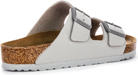 Sandales Birkenstock Arizona | Birko-Flor couleur pierre pour femme