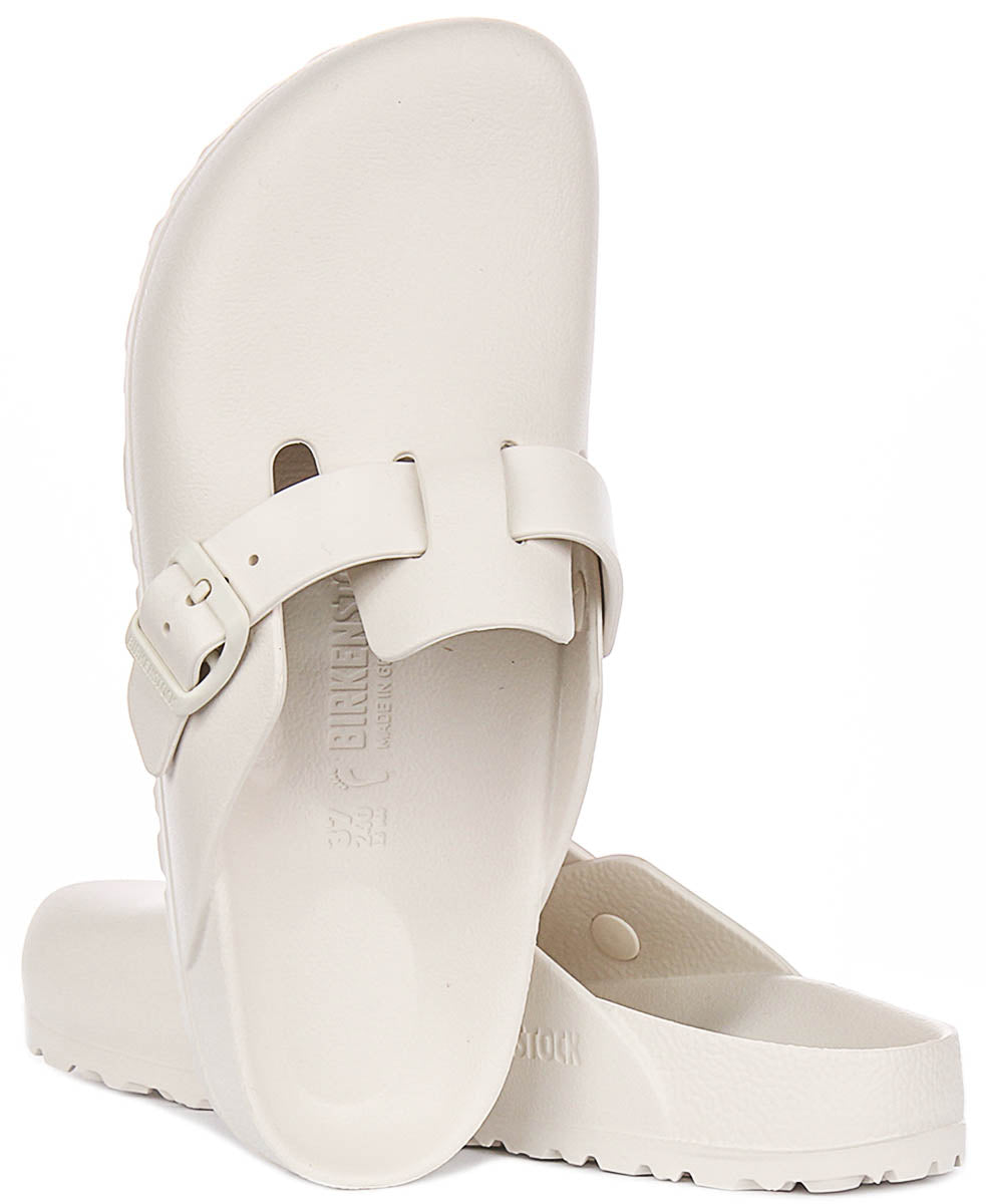 Birkenstock Boston zoccoli | EVA color pietra da uomo e donna - Calzata stretta