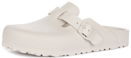 Birkenstock Boston zoccoli | EVA color pietra da uomo e donna - Calzata stretta