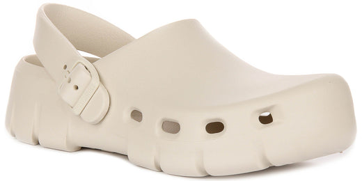 Birkenstock Birki Flow-klompen | Stone EVA voor heren en dames - normale pasvorm