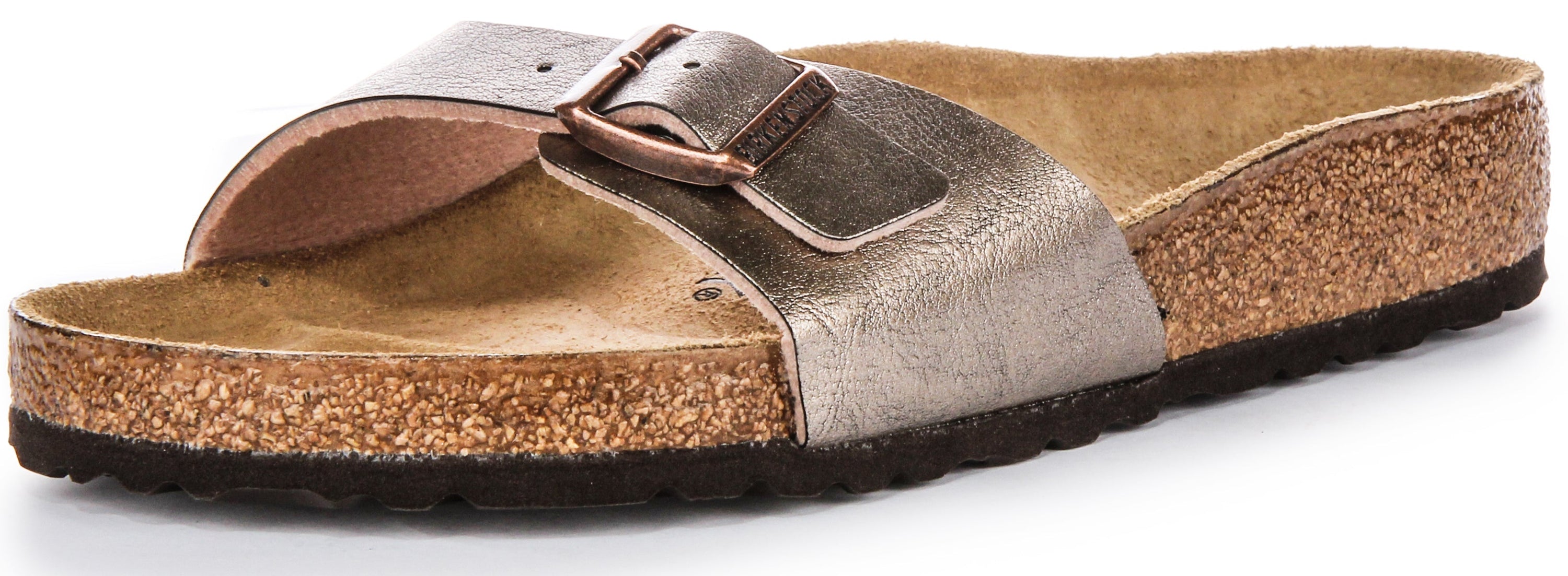 Sandali Birkenstock Madrid | Birko-Flor color tortora da donna
