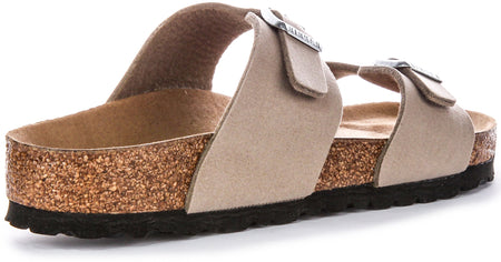 Sabots Birkenstock Sydney | Birko-Flor taupe - vegan pour femmes