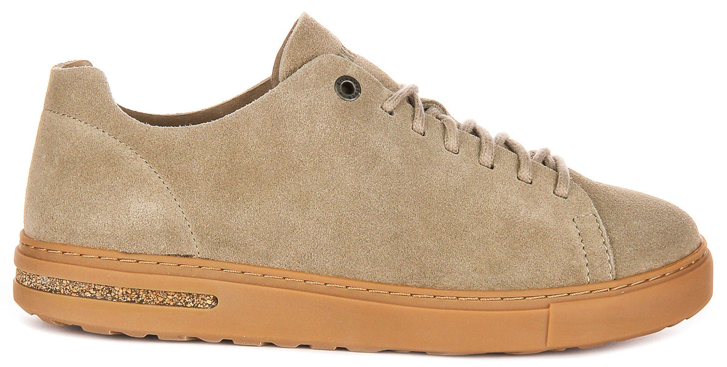 Birkenstock Bend Low sneakers | Taupe suèdeleer voor heren en dames