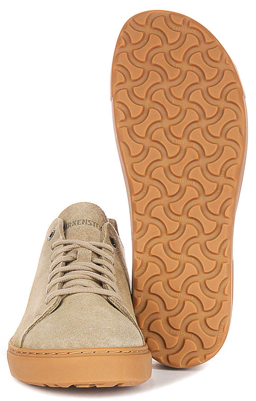 Birkenstock Bend Low sneakers | Taupe suèdeleer voor heren en dames