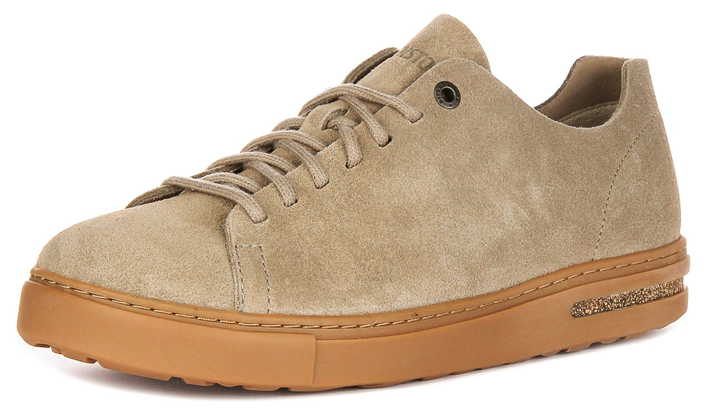 Birkenstock Bend Low sneakers | Taupe suèdeleer voor heren en dames