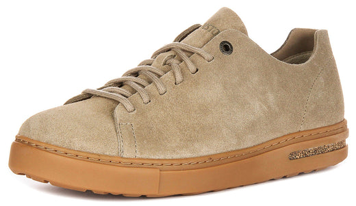 Birkenstock Bend Low sneakers | Taupe suèdeleer voor heren en dames