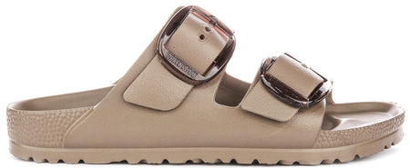 Birkenstock Arizona Sandals | Taupe EVA - Big Buckle for Women - Narrow Fit