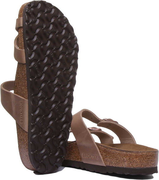 Birkenstock Mayari sandalen | tabakskleurig echt leer voor dames