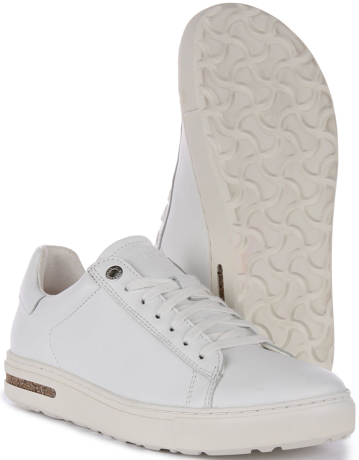Birkenstock Bend Low sneakers | Wit kenmerkend Birkenstock-bovenmateriaal voor heren en dames - normale pasvorm