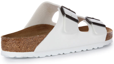 Sandales Birkenstock Arizona | Birko-Flor blanc pour femme